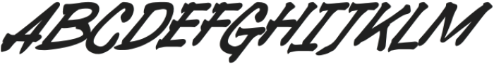 Ghasmen Regular otf (400) Font UPPERCASE