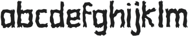 Ghastly Haunt Regular otf (400) Font LOWERCASE