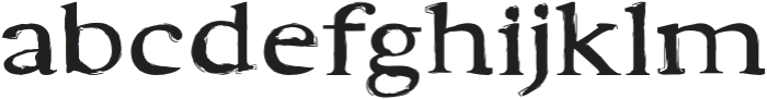 Ghayal-Regular otf (400) Font LOWERCASE