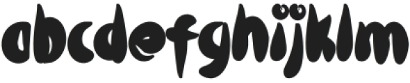 Ghembule Regular otf (400) Font LOWERCASE