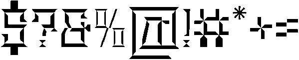 Gheno Bevel otf (400) Font OTHER CHARS