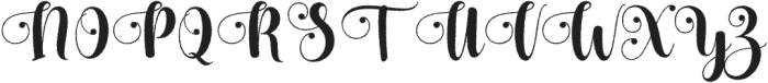 GheyshaDistort-Regular otf (400) Font UPPERCASE