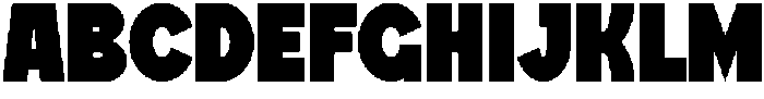 Ghifiuk Regular otf (400) Font UPPERCASE