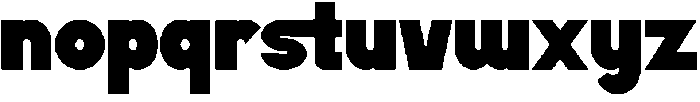 Ghifiuk Regular otf (400) Font LOWERCASE