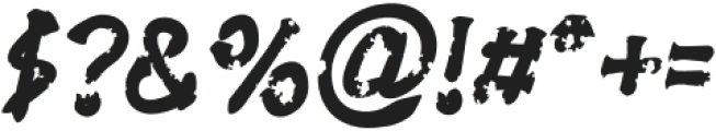 Ghimexs Regular otf (400) Font OTHER CHARS