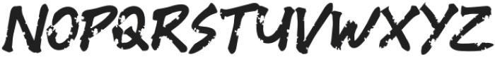 Ghimexs Regular otf (400) Font UPPERCASE
