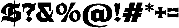 Ghivenic Bold otf (700) Font OTHER CHARS