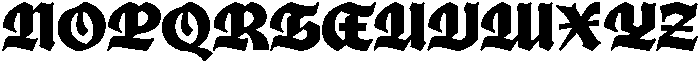 Ghivenic Bold otf (700) Font UPPERCASE