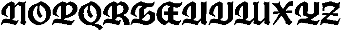 Ghivenic Medium otf (500) Font UPPERCASE
