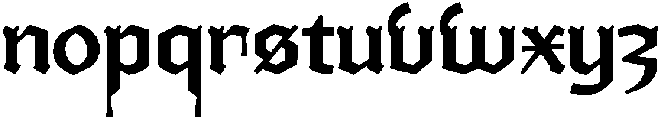 Ghivenic Regular otf (400) Font LOWERCASE