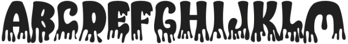 Ghoist-Regular otf (400) Font UPPERCASE