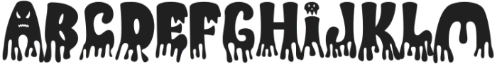 Ghoist-Regular otf (400) Font LOWERCASE