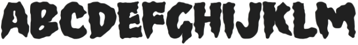 Ghost Baster otf (400) Font UPPERCASE