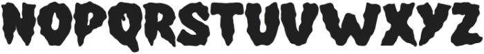 Ghost Baster otf (400) Font UPPERCASE