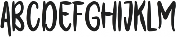 Ghost Childs 1 Regular otf (400) Font UPPERCASE
