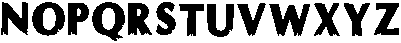 Ghost Hunter Regular otf (400) Font LOWERCASE