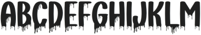 Ghost Hunter Regular otf (400) Font UPPERCASE