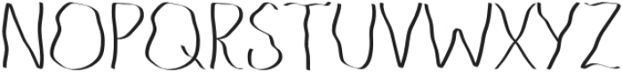 Ghost Ink Regular otf (400) Font UPPERCASE