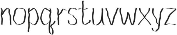 Ghost Ink Regular otf (400) Font LOWERCASE
