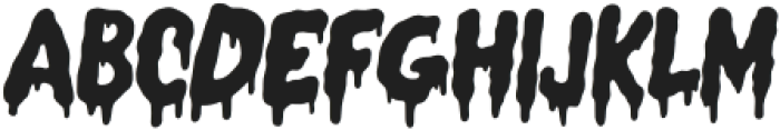 Ghost Malone Regular otf (400) Font UPPERCASE