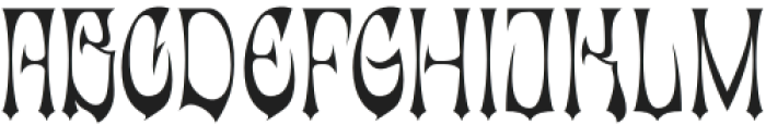 Ghost Palace Regular otf (400) Font UPPERCASE
