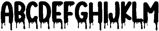 Ghost Party Regular otf (400) Font UPPERCASE