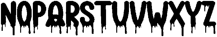 Ghost Party Regular otf (400) Font UPPERCASE