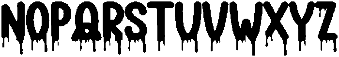 Ghost Party Regular otf (400) Font LOWERCASE