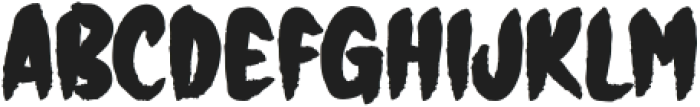 Ghost Region otf (400) Font UPPERCASE