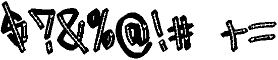 Ghost Regular otf (400) Font OTHER CHARS