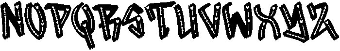 Ghost Regular otf (400) Font UPPERCASE