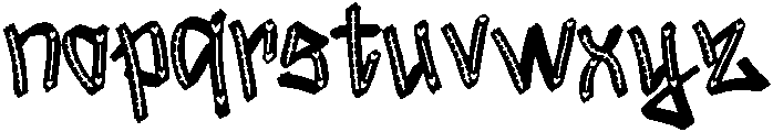 Ghost Regular otf (400) Font LOWERCASE