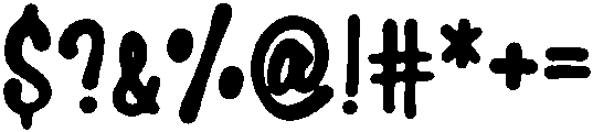 Ghost Regular otf (400) Font OTHER CHARS