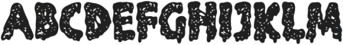 Ghost Slimer Stamp otf (400) Font UPPERCASE