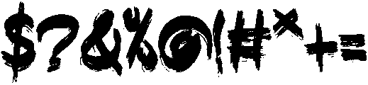 Ghost Smoke otf (400) Font OTHER CHARS