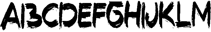 Ghost Smoke otf (400) Font UPPERCASE