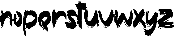 Ghost Smoke otf (400) Font LOWERCASE