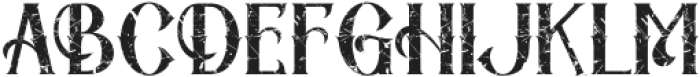 Ghost Theater Textured otf (400) Font UPPERCASE