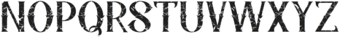 Ghost Theater Textured otf (400) Font LOWERCASE