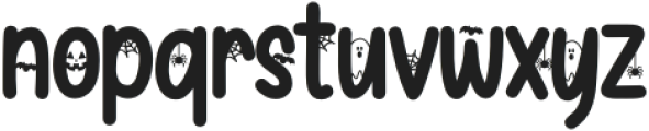 GhostTown-Regular otf (400) Font LOWERCASE