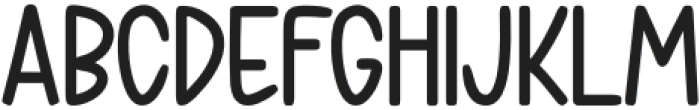 Ghostery Regular otf (400) Font UPPERCASE