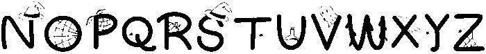 Ghostly Regular otf (400) Font UPPERCASE