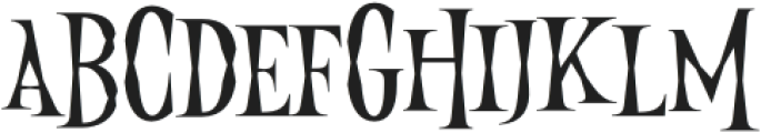Ghostmate Demo Regular otf (400) Font UPPERCASE