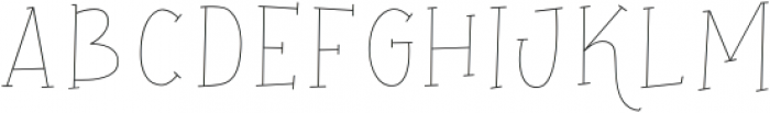 GhostoberLine ttf (400) Font LOWERCASE