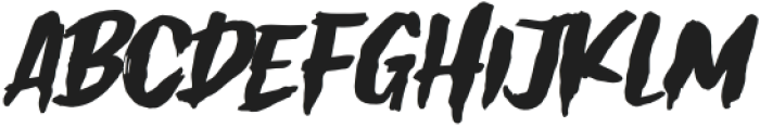 Ghostphobia otf (400) Font LOWERCASE