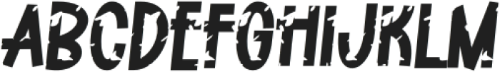 Ghotambers Regular otf (400) Font UPPERCASE