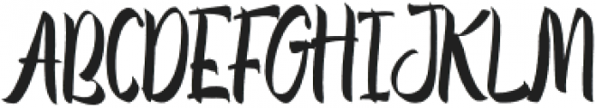 Ghothic Ink otf (400) Font UPPERCASE