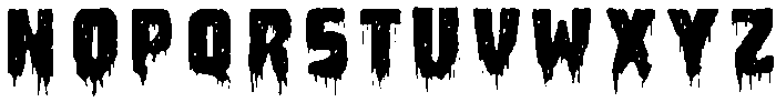 Ghoul otf (400) Font UPPERCASE