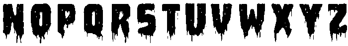 Ghoul otf (400) Font LOWERCASE