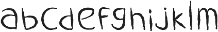 Ghoulhand Handwriter otf (400) Font LOWERCASE